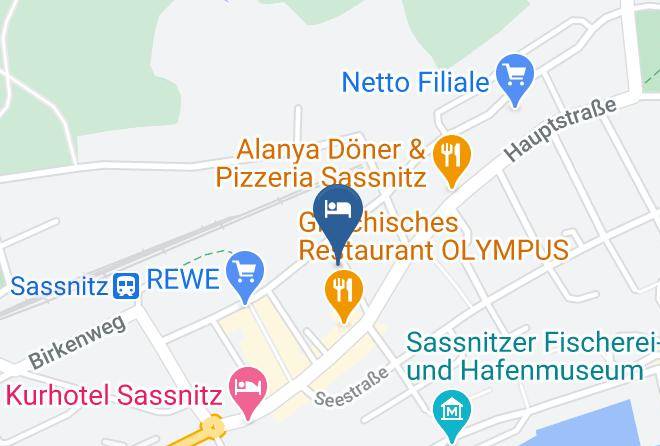 Vorpommern Rugen - Haus Sandra In Sassnitz Maps
