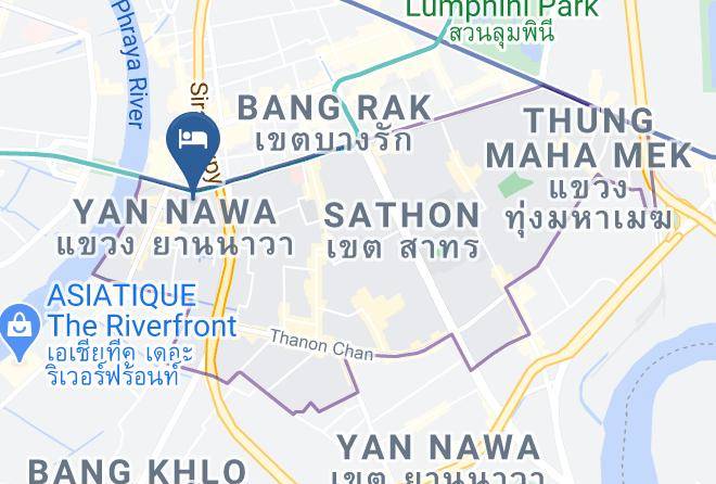 Yan Nawa District - Haus Sathorn 21 Hotel Maps