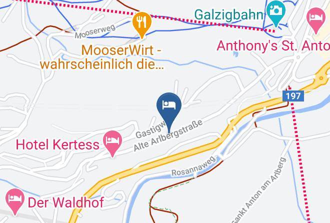 Landeck - Haus Sattelblick Maps