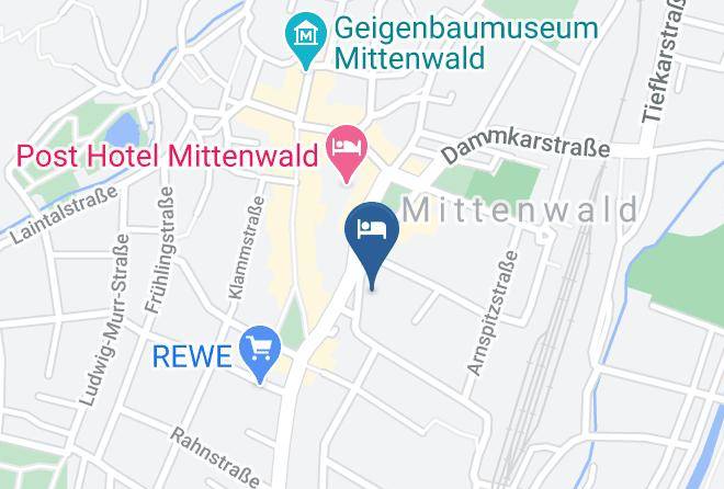 Garmisch Partenkirchen - Haus Schaaf Ferienwohnungen Maps