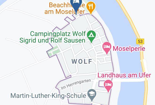 Bernkastel Wittlich - Haus Schatzgarten Maps