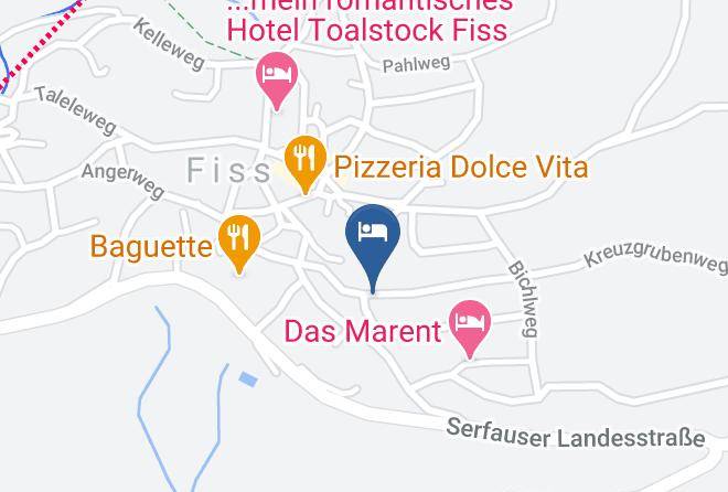 Landeck - Haus Schoeneck Fiss Maps