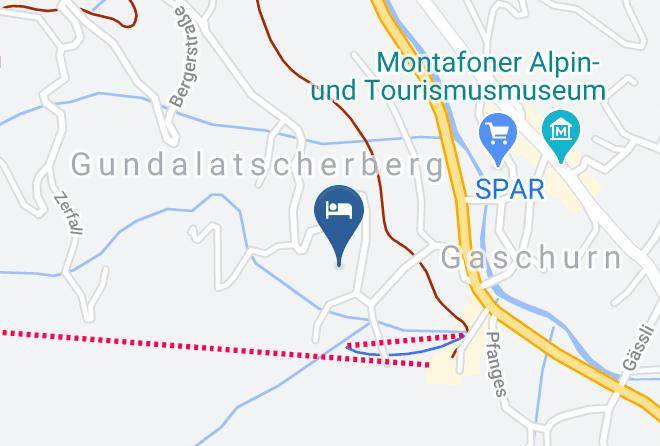 Bludenz - Haus Schonlechner Maps