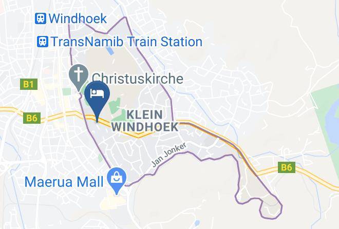 Windhoek - Haus Schwerinsburg Maps