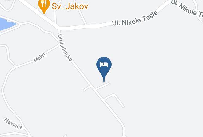 Crikvenica - Haus Silvia Maps