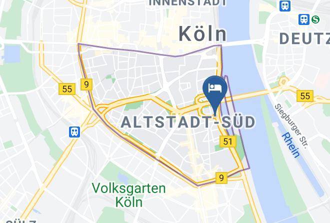 Cologne - Haus Sonnenschein Maps