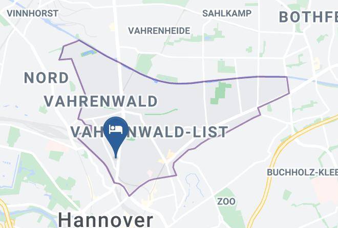 Stadt Hannover - Haus Sparkuhl Hotel Garni Maps