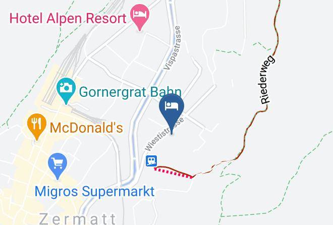 Visp - Haus St Bernhard Maps