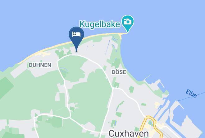 Cuxhaven - Haus Strandkorb Maps