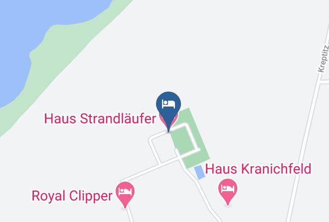 Vorpommern Rugen - Haus Strandlaufer Maps