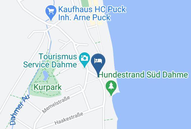 Haus Strandperle Dahme Map