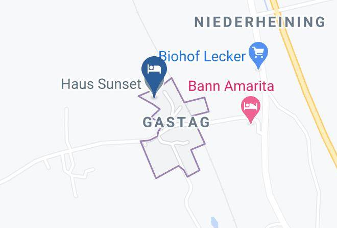 Berchtesgadener Land - Haus Sunset Maps