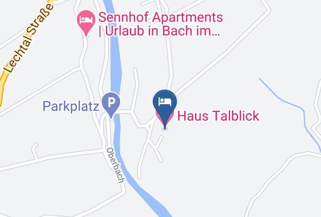Reutte - Haus Talblick Maps