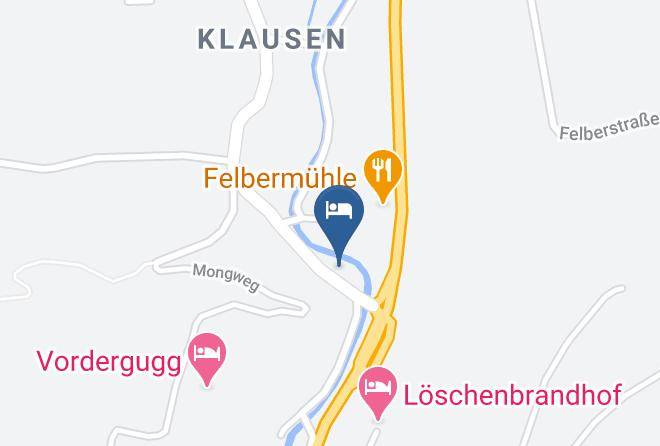 Zell Am See - Haus Tenk Maps
