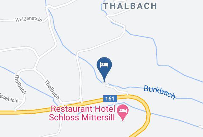Zell Am See - Haus Thalbachmuhle Ferienwohnungen Maps