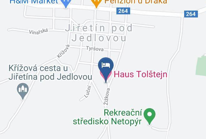 Decin - Haus Tolstejn Maps