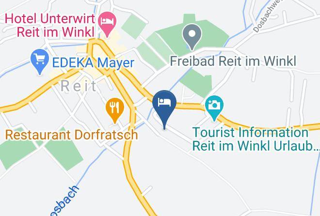 Traunstein - Haus Vierjahreszeiten Maps
