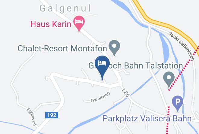 Bludenz - Haus Vilgrassa Maps