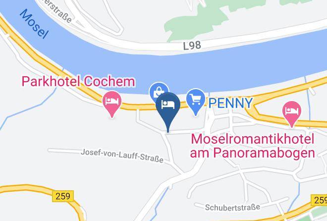 Cochem Zell - Haus Von Hoegen Maps
