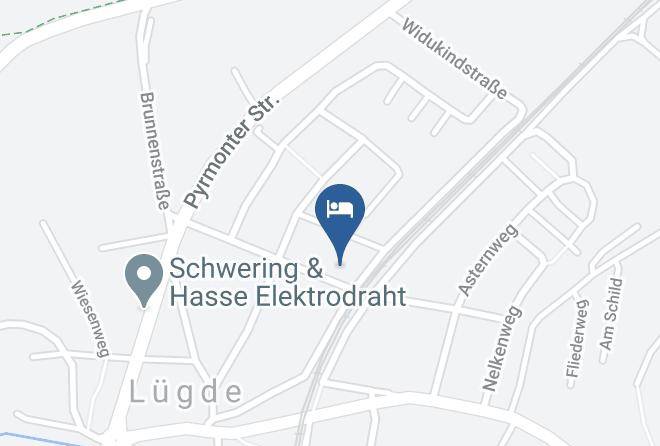 Lippe - Pension Waldblick Maps
