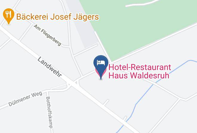 Borken - Hotel Restaurant Haus Waldesruh Maps