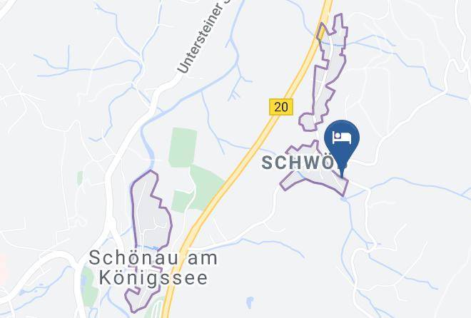 Berchtesgadener Land - Haus Waldfrieden Maps