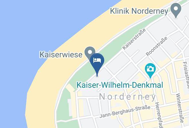 Haus Waterkant Norderney Map
