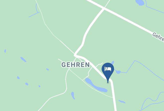 Haus Wildtierland Schullandheim Gehren Map