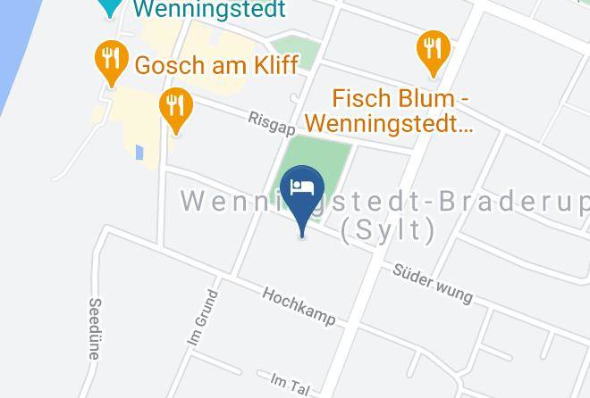 Nordfriesland - Haus Wonneberger Sylt Maps