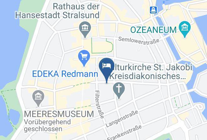 Hotel Haus Wullfcrona Map