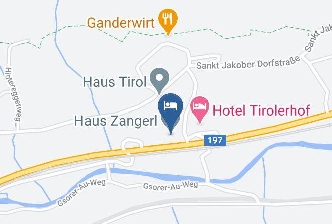 Landeck - Haus Zangerl Maps