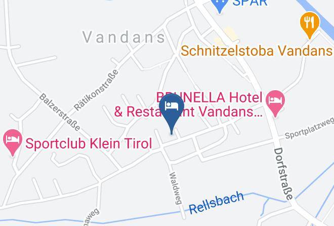 Bludenz - Haus Zudrell Maps