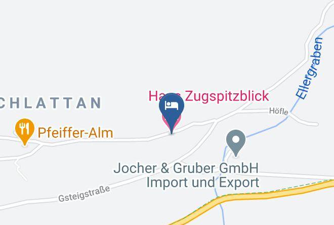 Garmisch Partenkirchen - Haus Zugspitzblick Maps