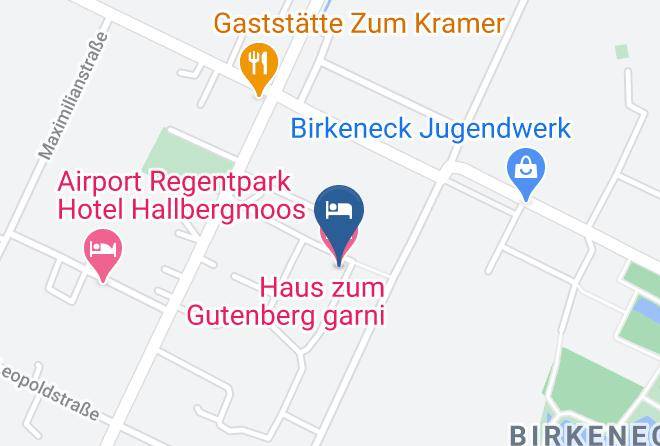 Haus Zum Gutenberg Garni Map