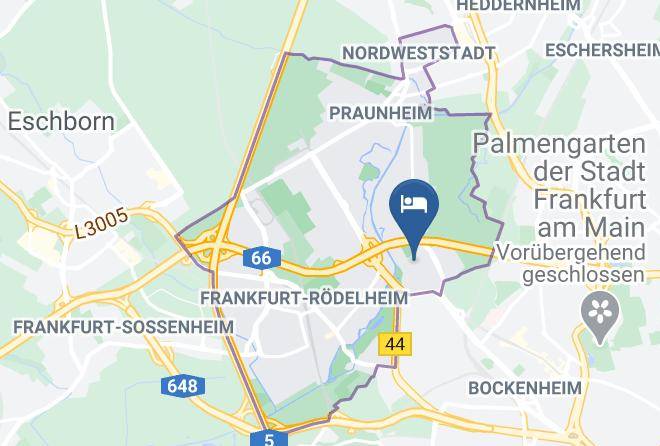 Frankfurt Am Main - Hausener Dorfkrug Maps