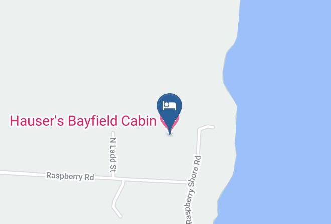 Bayfield - Hauser's Bayfield Cabin Maps