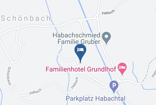 Zell Am See - Hauserhof U Enzian Hutte Im Habachtal Maps