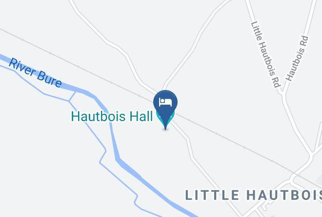 Hautbois Hall Map