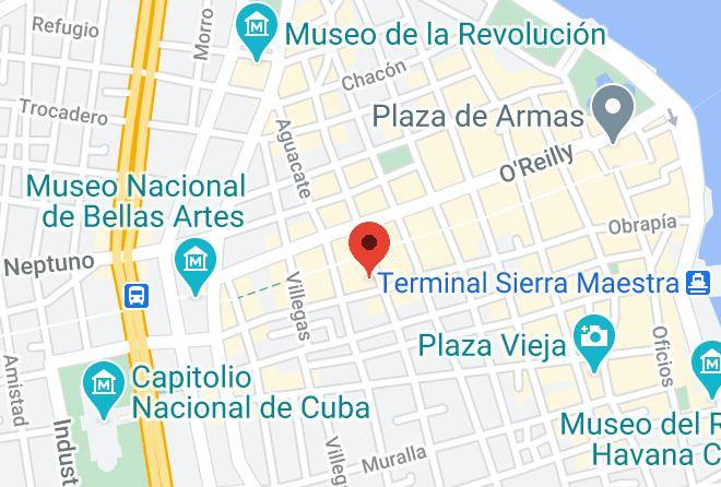 La Habana Vieja - Havana Dream Maps