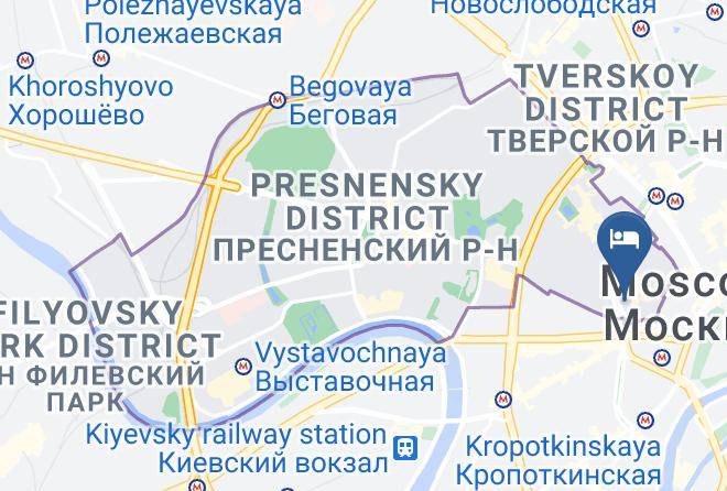 Moscow - Havana Otel Maps