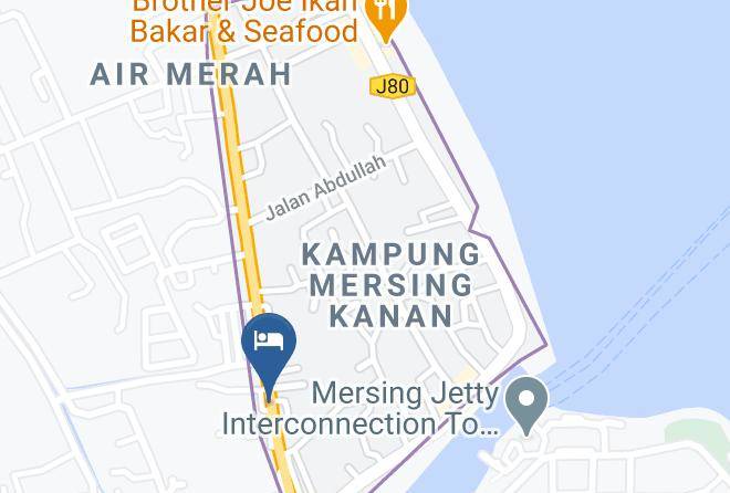 Daerah Mersing - Havanita Hotel Maps