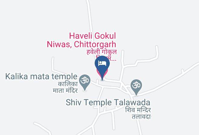 Vallabhnagar - Haveli Gokul Niwas Chittorgarh Maps