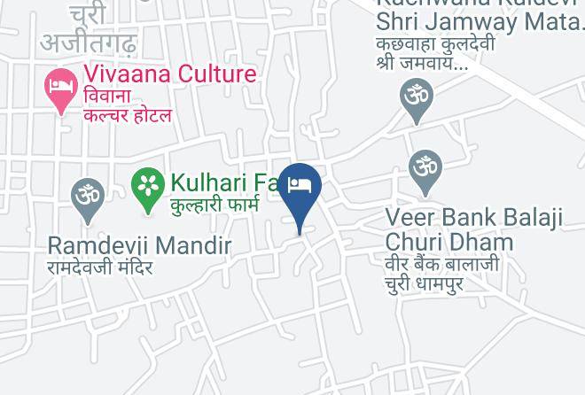 Jhunjhunu Sub District - Haveli Maharaja Churi Ajit Garh Mandawa Maps