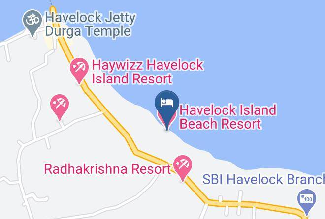 Port Blair - Havelock Island Beach Resort Maps