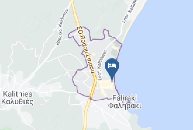 Dodecanese - Haven Beach Boutique Hotel Maps