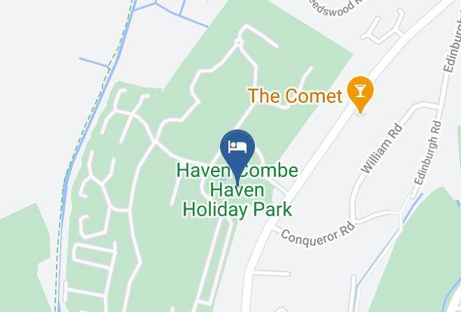 East Sussex - Haven Combe Haven Holiday Park Maps