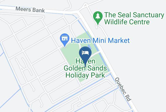 Haven Golden Sands Holiday Park Map