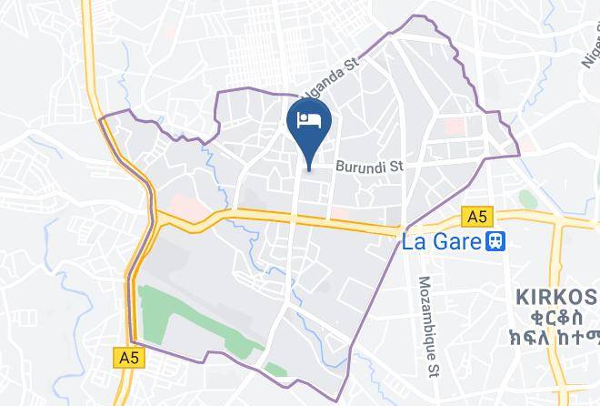 Addis Ababa - Haven Hotel Maps