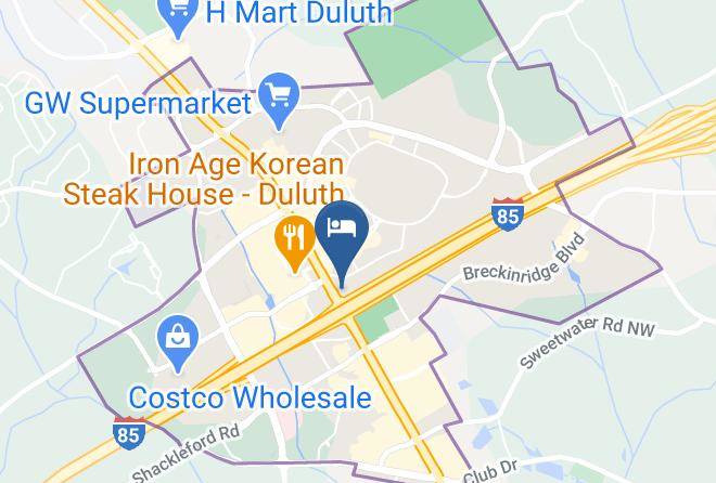 Gwinnett - Haven Hotel Duluth Maps