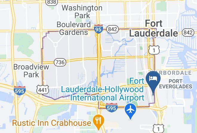Broward - Haven Hotel Fort Lauderdale Airport Maps